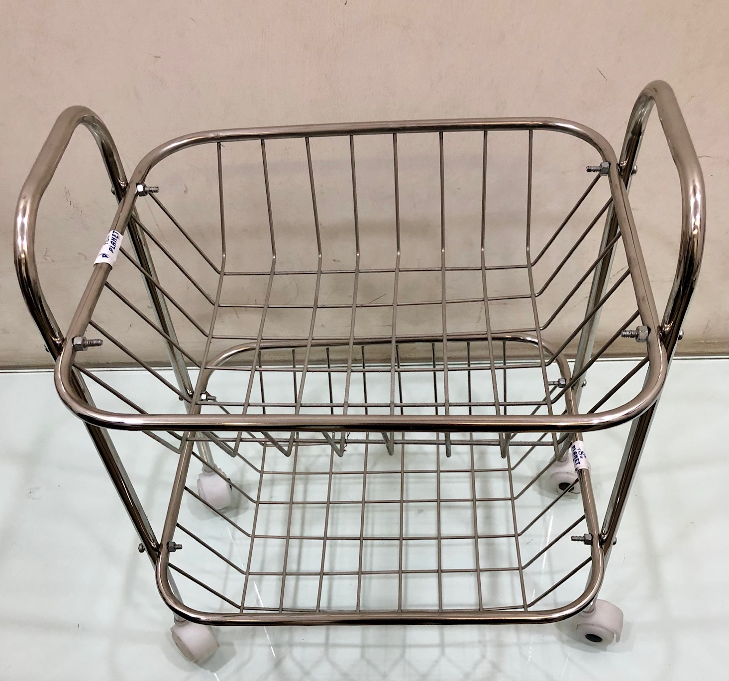 ROUND PIPE TROLLEY 2NO