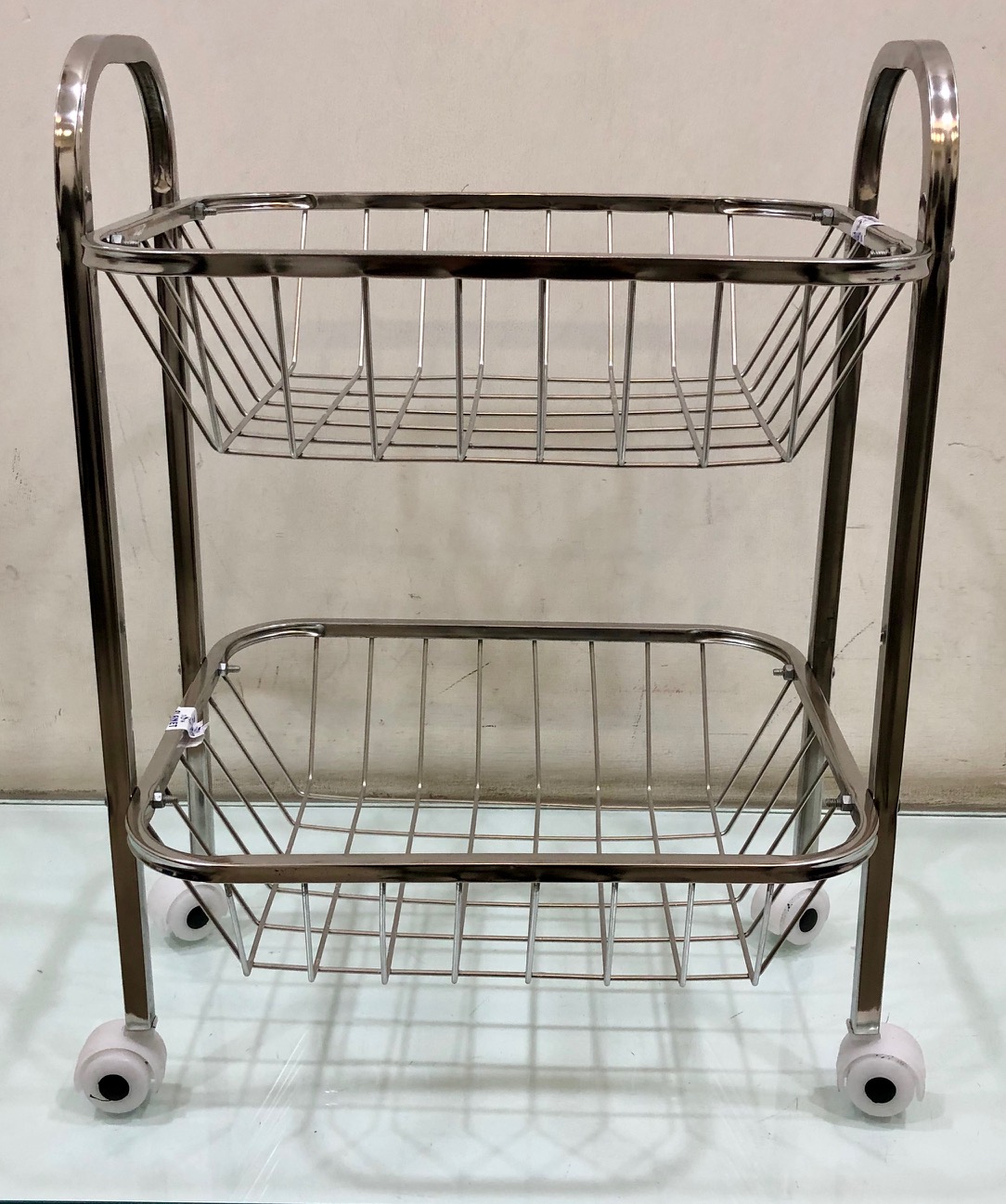 SQUARE PIPE TROLLEY 2NO (A)