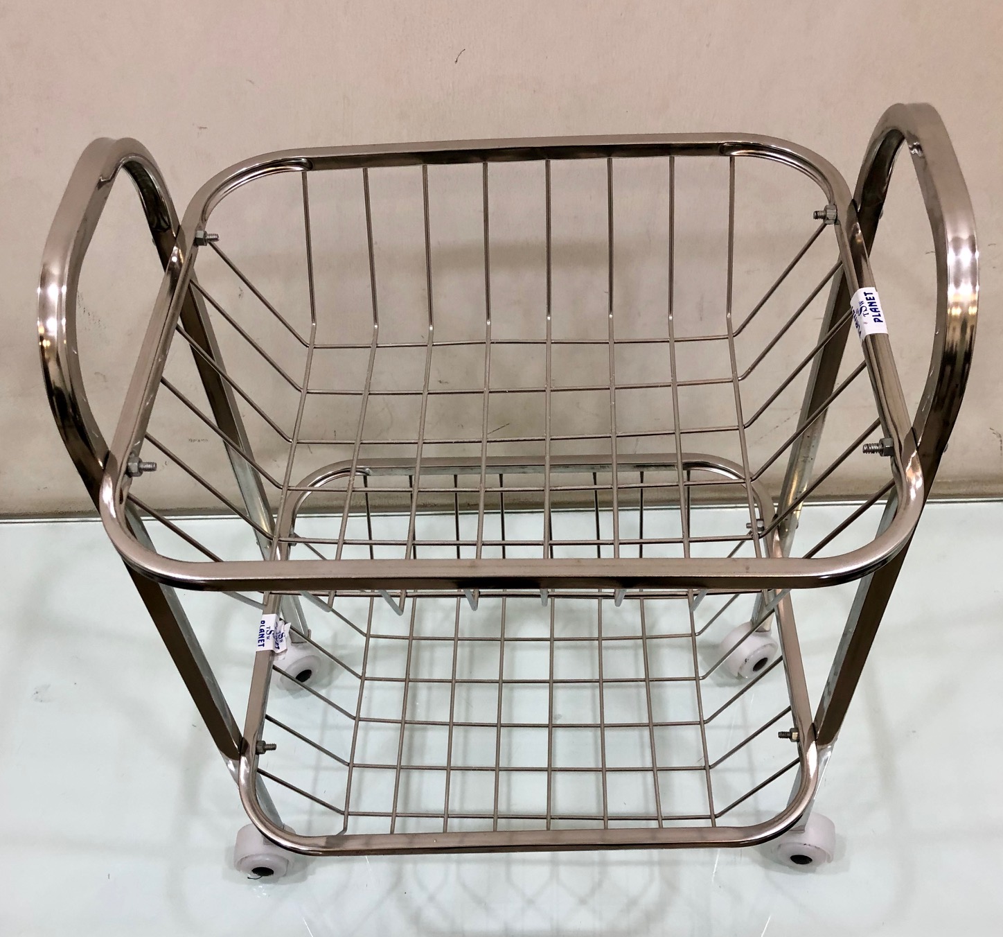 SQUARE PIPE TROLLEY 2NO